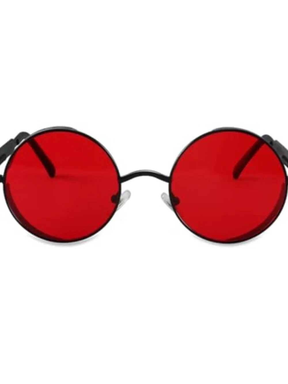 Retro Steampunk Round Metal Frame Sunglasses UV400